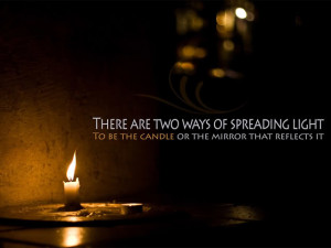spreading light