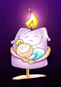 candle smile