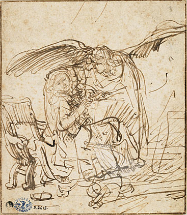 Rembrandt-Annunciation
